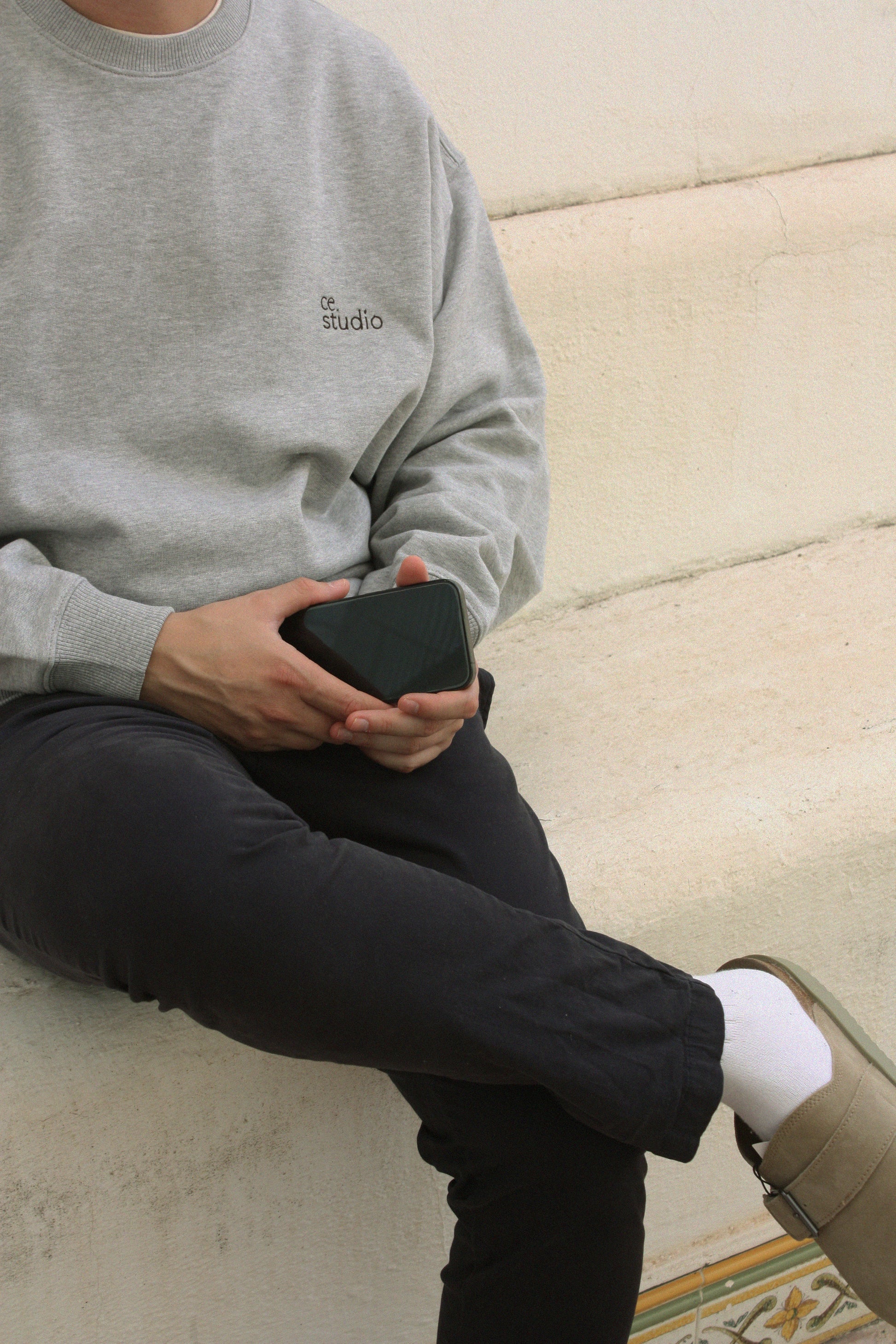 SUDADERA OVERSIZED ALGODÓN