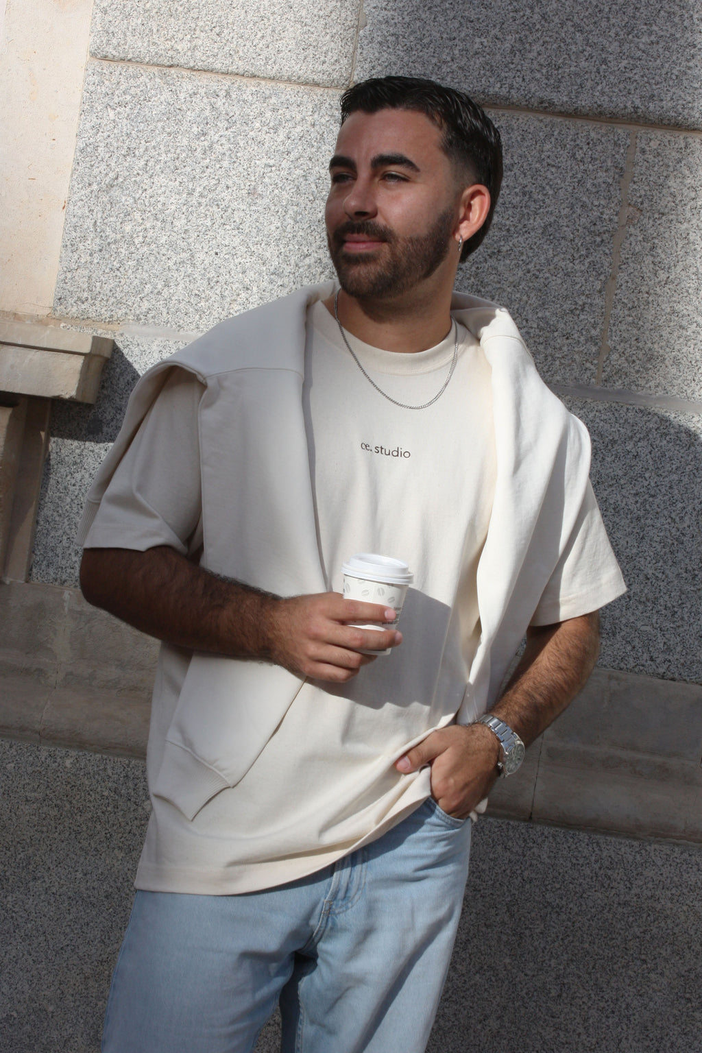 CAMISETA ALGODÓN OVERSIZE