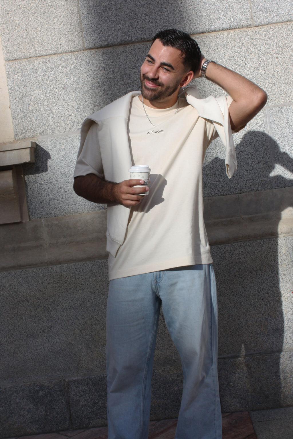 CAMISETA ALGODÓN OVERSIZE