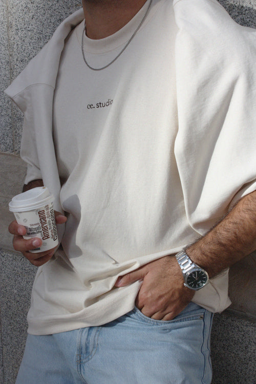 CAMISETA ALGODÓN OVERSIZE