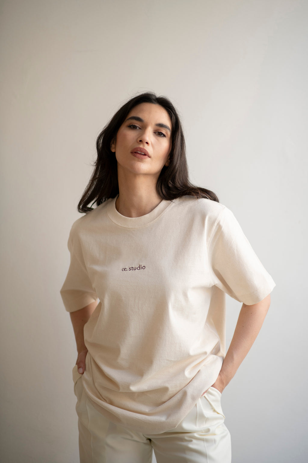 CAMISETA ALGODÓN OVERSIZE
