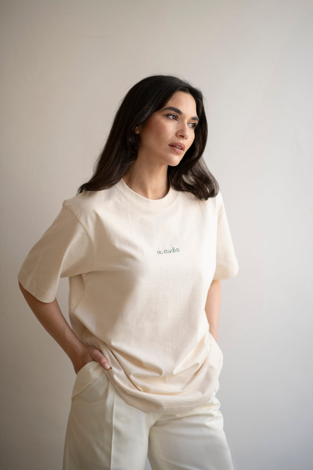 CAMISETA ALGODÓN OVERSIZE